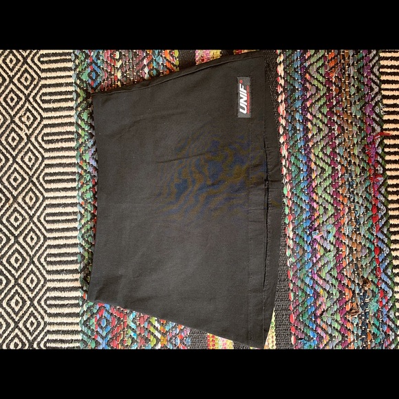 unif oren black mini skirt - Picture 3 of 3